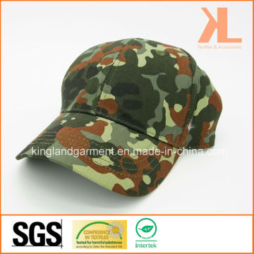 Perceuse en coton Armée / Militaire Verre à l&#39;huile vert Camouflage Imprimer Bonnet de baseball